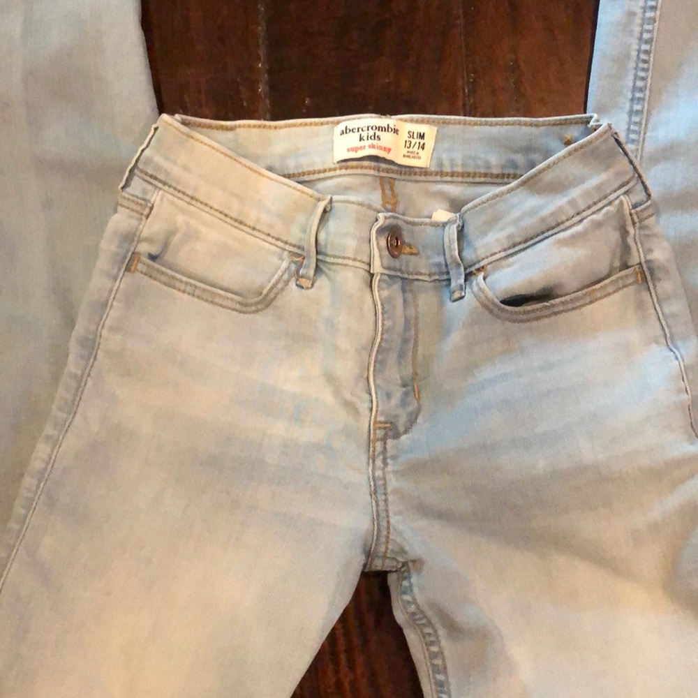 Abercrombie kids girls slim size 13/14